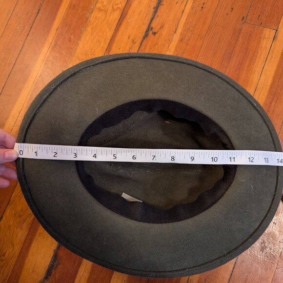 TenTree Wool Festival Hat Olive Green - Picture 7 of 8